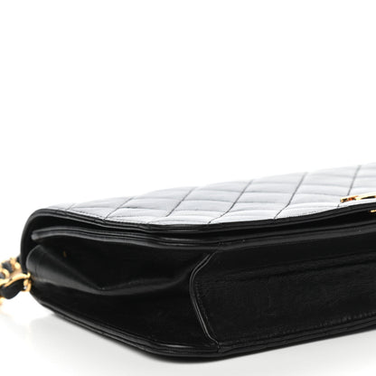 Chanel Lambskin Quilted Small Single Flap Black 9 of 12