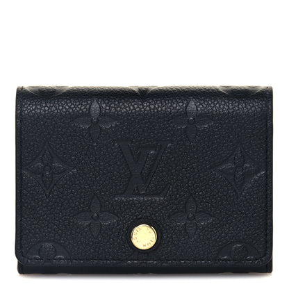 Louis Vuitton Empreinte Business Card Holder Black 1 of 9
