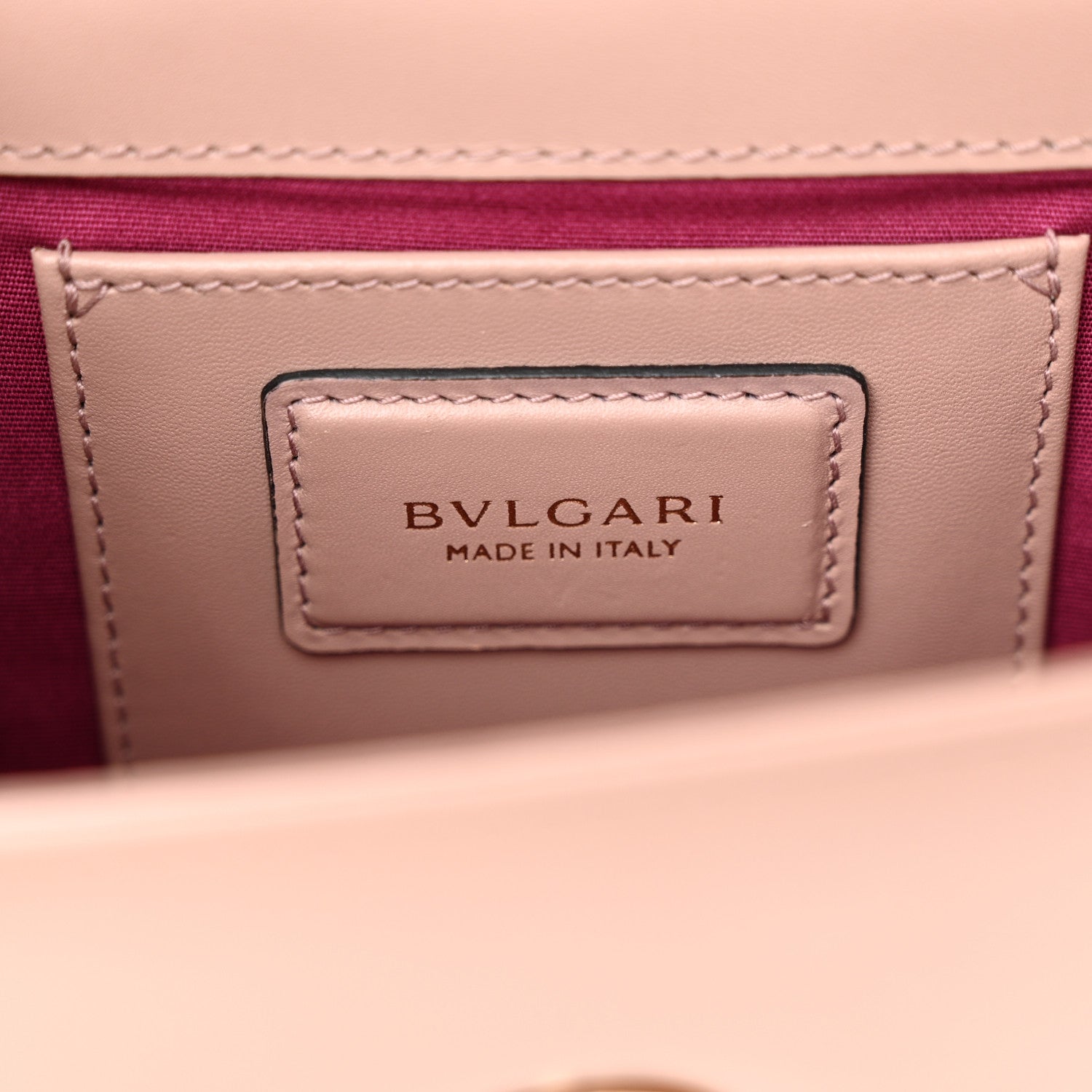 Bulgari Calfskin Serpenti Forever Crossbody Bag Beige 6 of 11