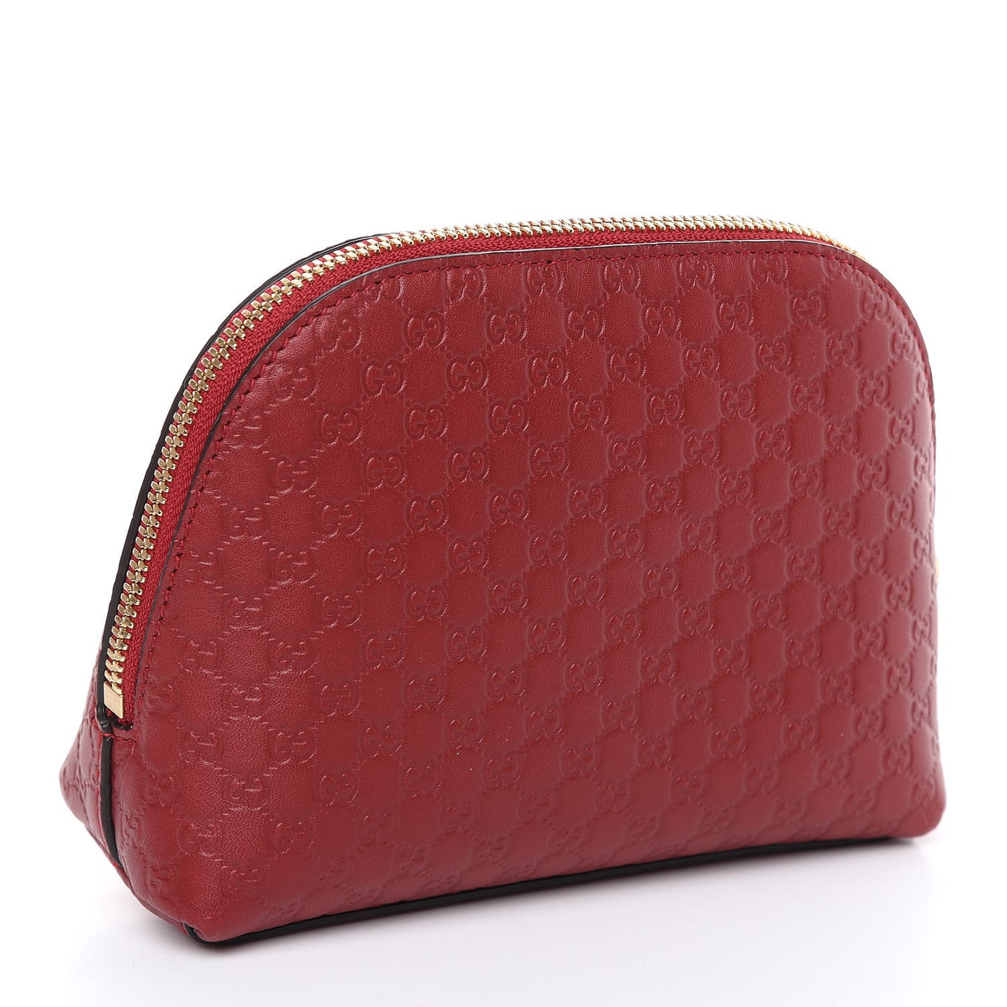 Microguccissima GG Cosmetic Case Red