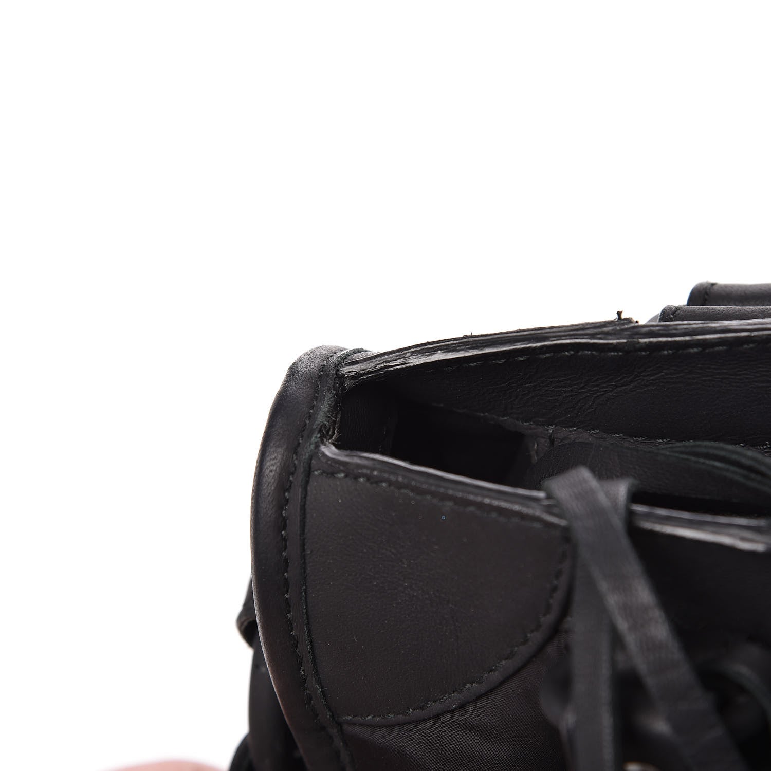 Balenciaga Nylon Agneau Mini City Black 10 of 12