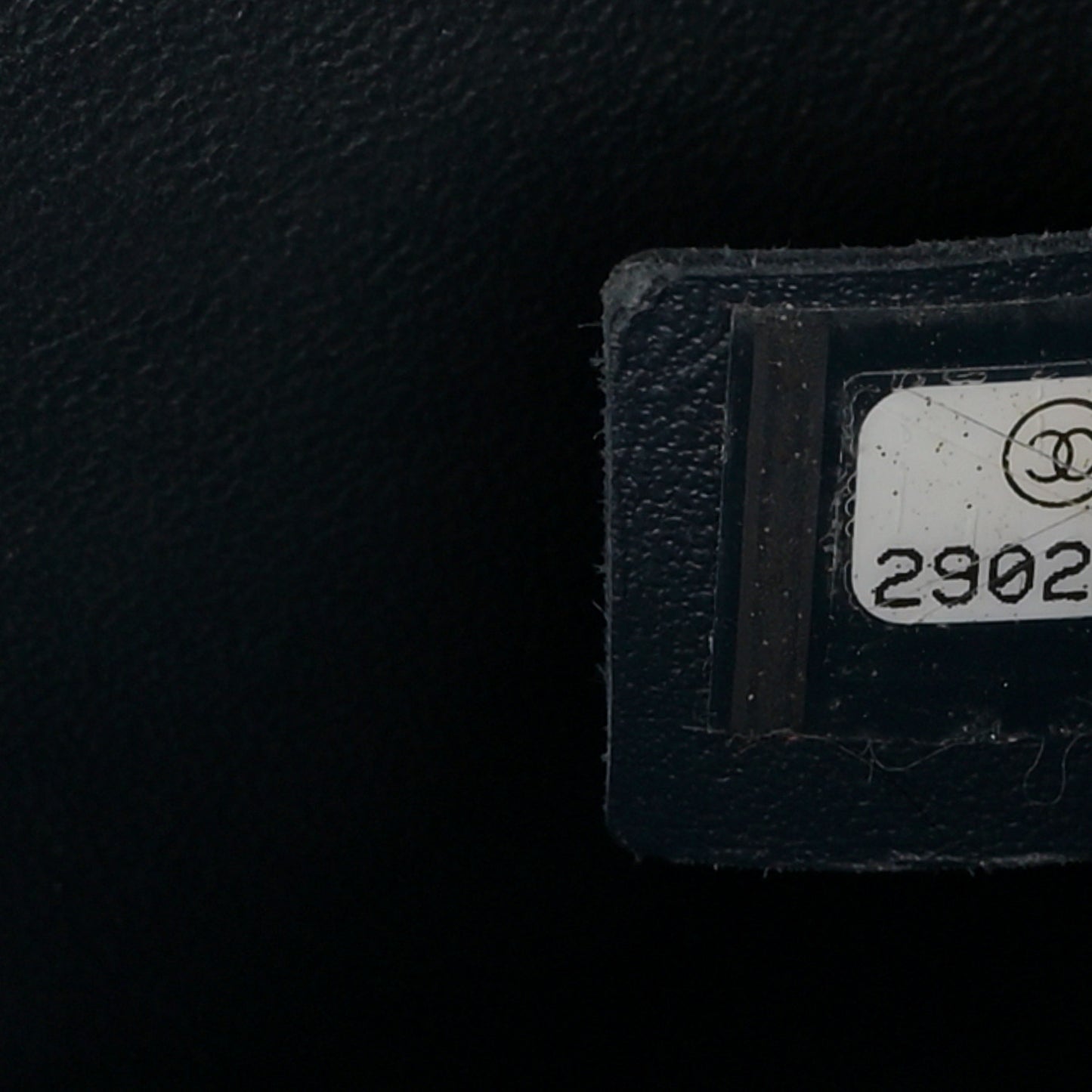Lambskin Quilted Easy Carry Flap Navy