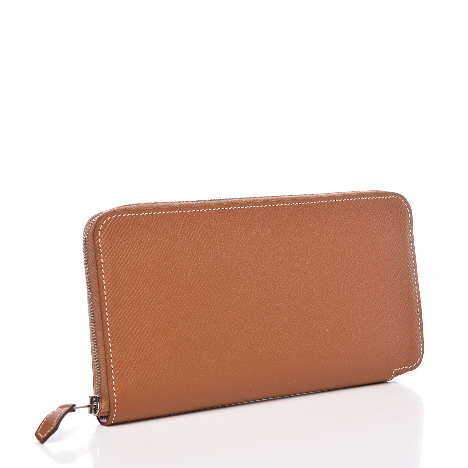 Hermes Epsom Silk'In Wallet Gold 3 of 8