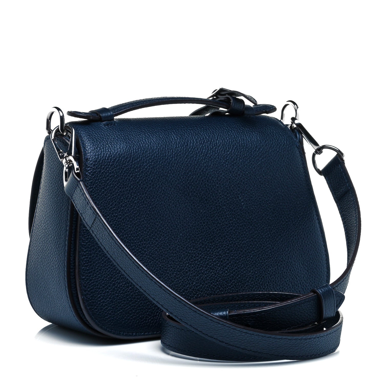Louis Vuitton Grained Calfskin Vivienne NM Blue Marine 2 of 8