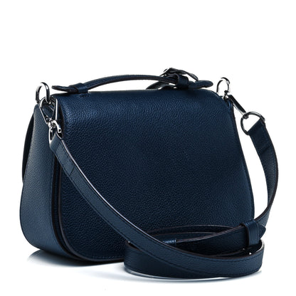 Louis Vuitton Grained Calfskin Vivienne NM Blue Marine 2 of 8