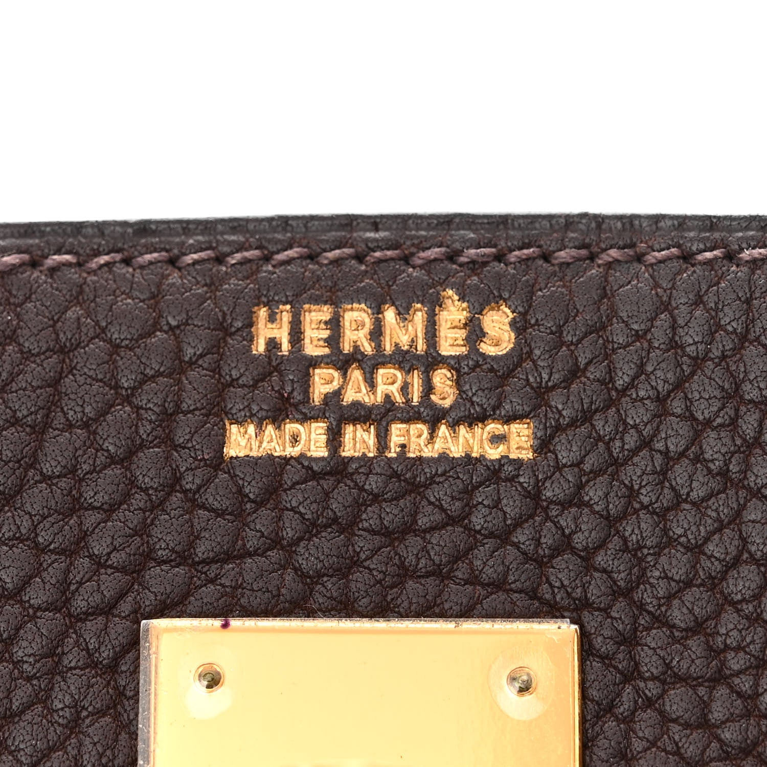 Hermes Fjord Birkin 40 Chocolate 6 of 11