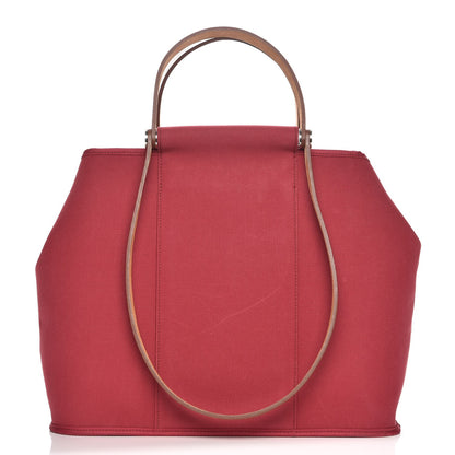 Hermes Toile Cabag 32 PM Rubis 1 of 10