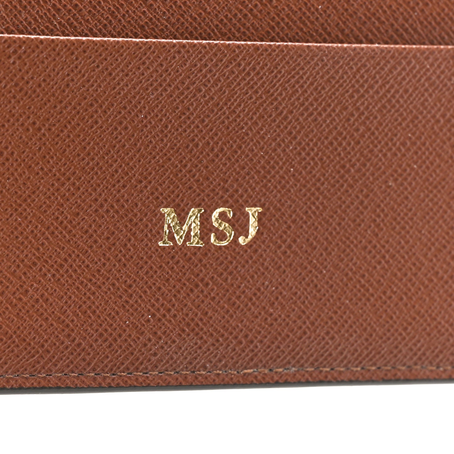 Monogram Large Ring Agenda Cover