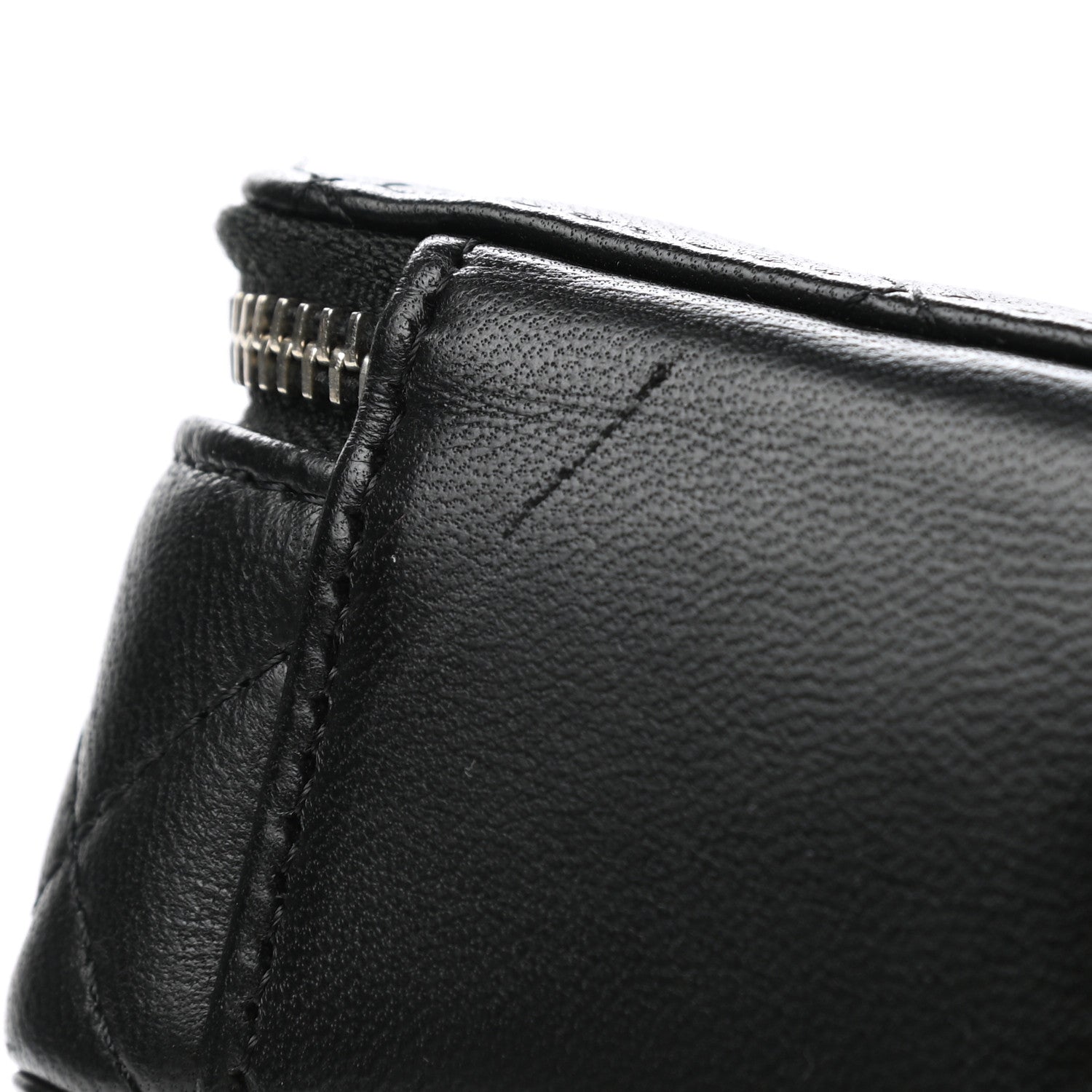 Chanel Lambskin Quilted Jewelry Travel Case Black 10 of 11