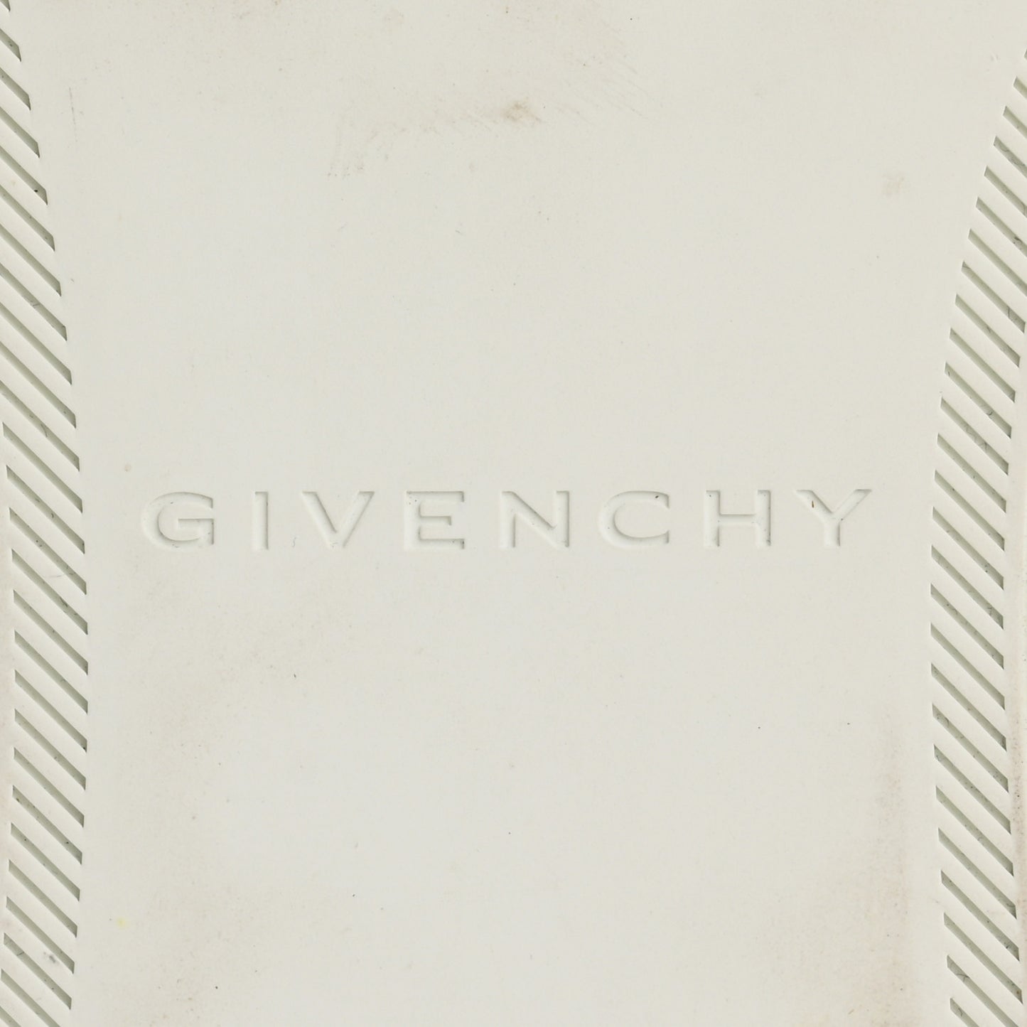 Calfskin Band Logo Womens City Sneakers 41 Silvery