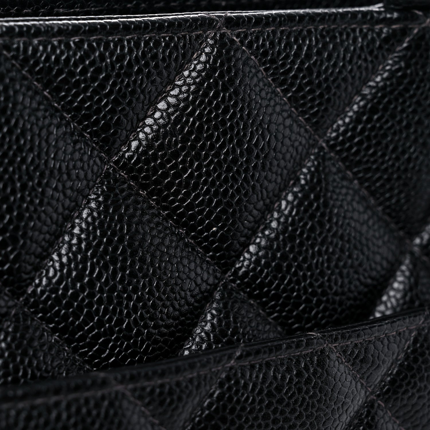 Chanel Caviar Quilted Medallion Tote Black 18 of 19
