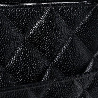 Chanel Caviar Quilted Medallion Tote Black 18 of 19
