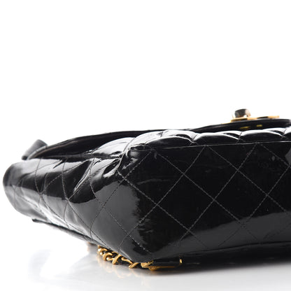 Chanel Patent Quilted Backpack Black 6 of 8