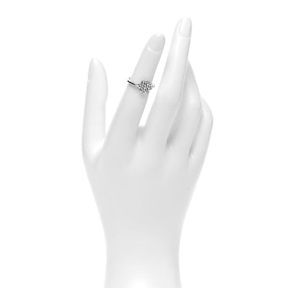 Tiffany Platinum Diamond Enchant Flower Ring 47 4 2 of 5