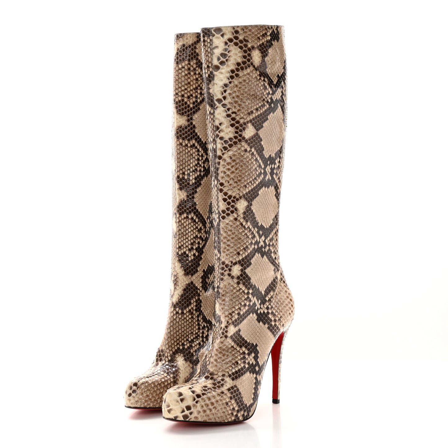Snakeskin Alta Arielle A Talon Boots 38.5