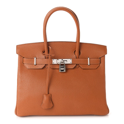 Hermes Chevre Mysore Birkin 30 Potiron 1 of 16