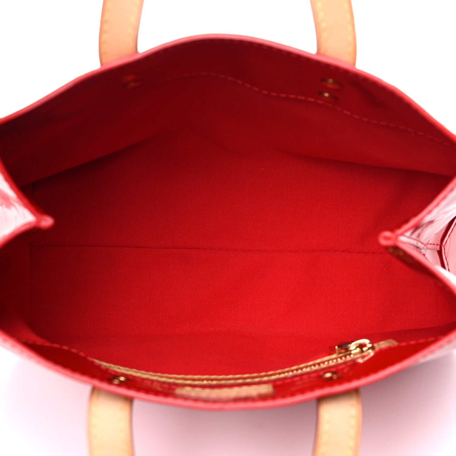 Louis Vuitton Vernis Reade PM Rouge 5 of 14