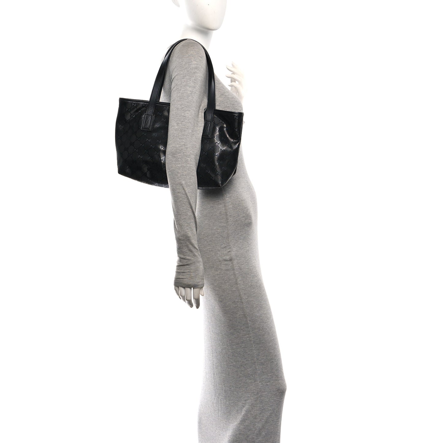 Imprime Monogram Small Joy Tote Black