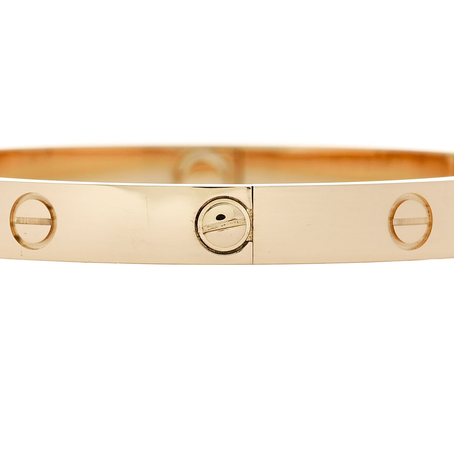 Cartier 18K Yellow Gold LOVE Bracelet 18 5 of 9