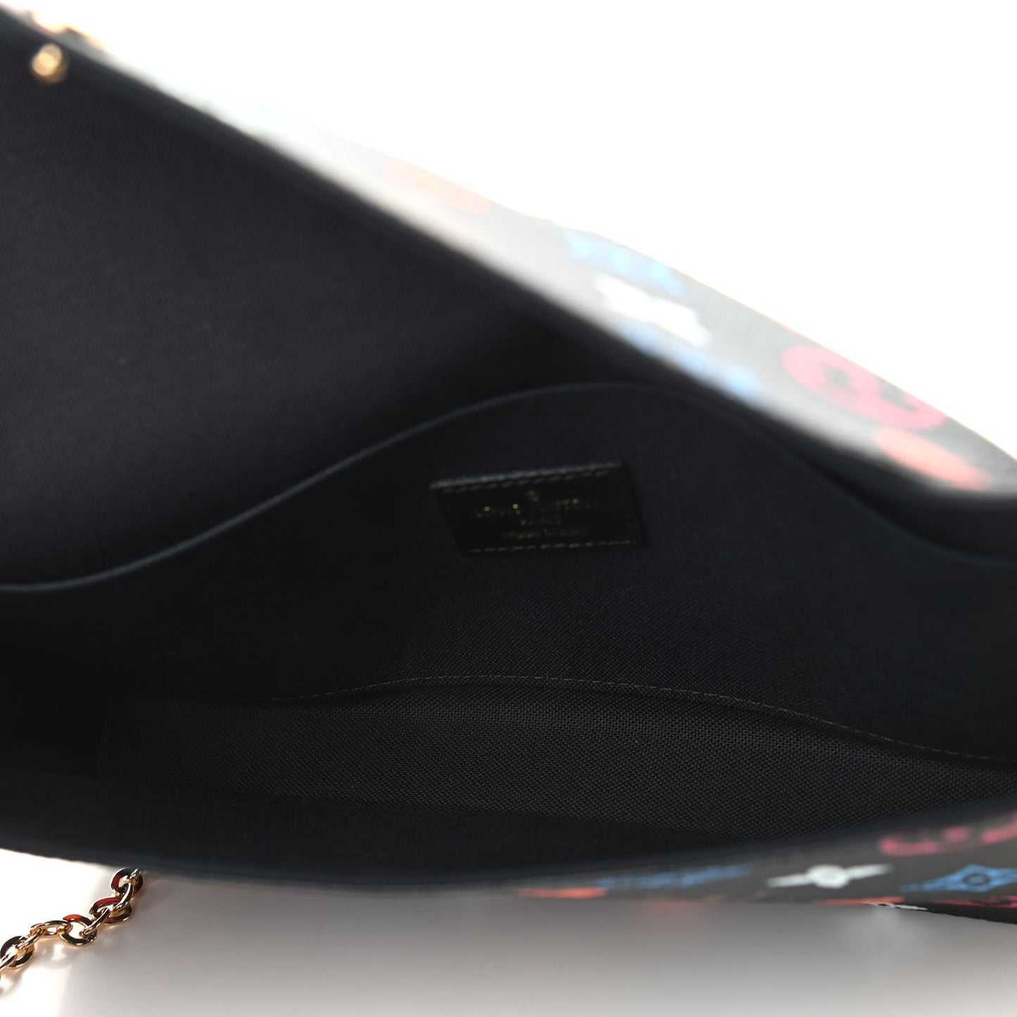Game On Felicie Chain Wallet Black