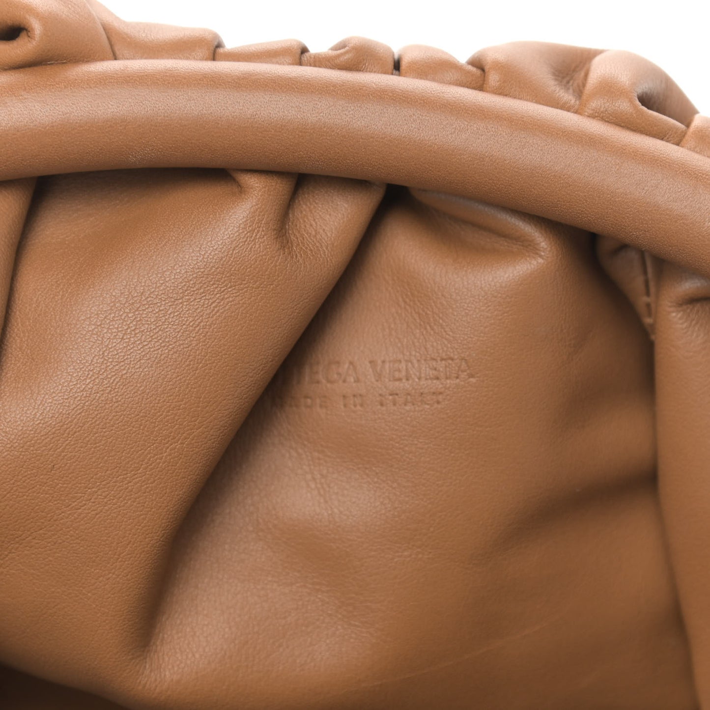 Butter Calfskin The Mini Pouch Camel