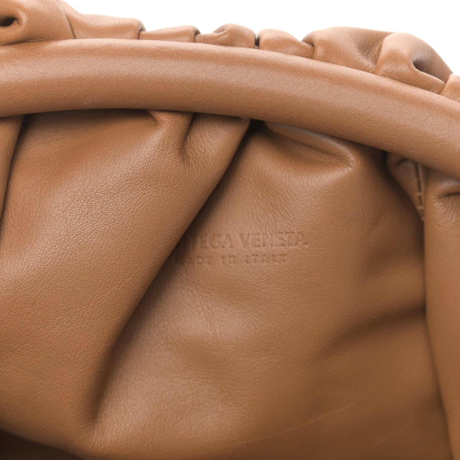 Bottega Veneta Butter Calfskin The Mini Pouch Camel 6 of 9