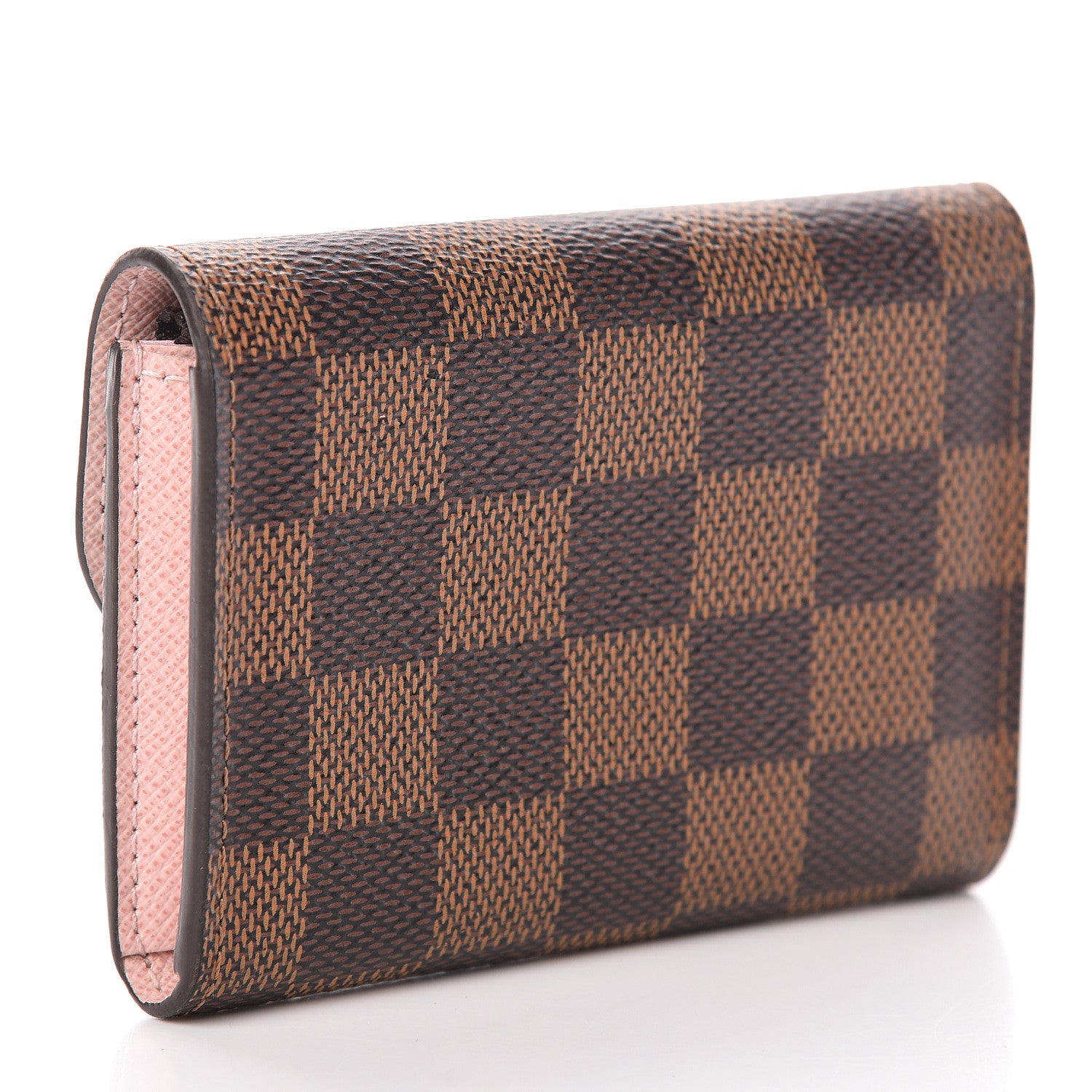 Louis Vuitton Damier Ebene Rosalie Coin Purse Rose Ballerine 3 of 12