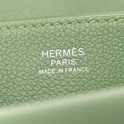Hermes Evercolor Halzan 25 Vert Criquet 6 of 11