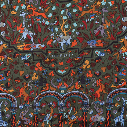 Hermes Silk Les Jardins D'Armenie Scarf 90 2 of 4