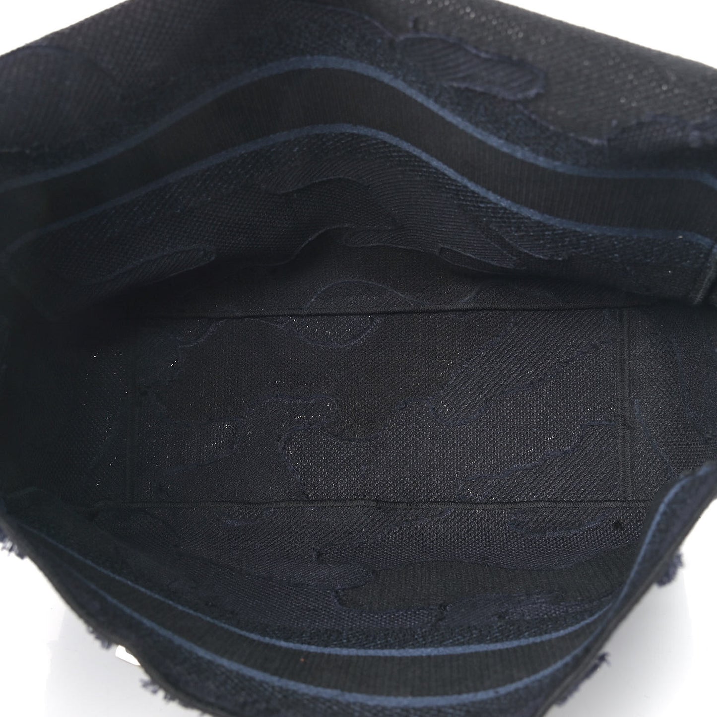 Canvas Embroidered Camouflage Diorcamp Messenger Navy