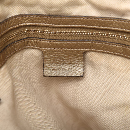 Gucci Monogram Medium Bella Tote Gold 9 of 20