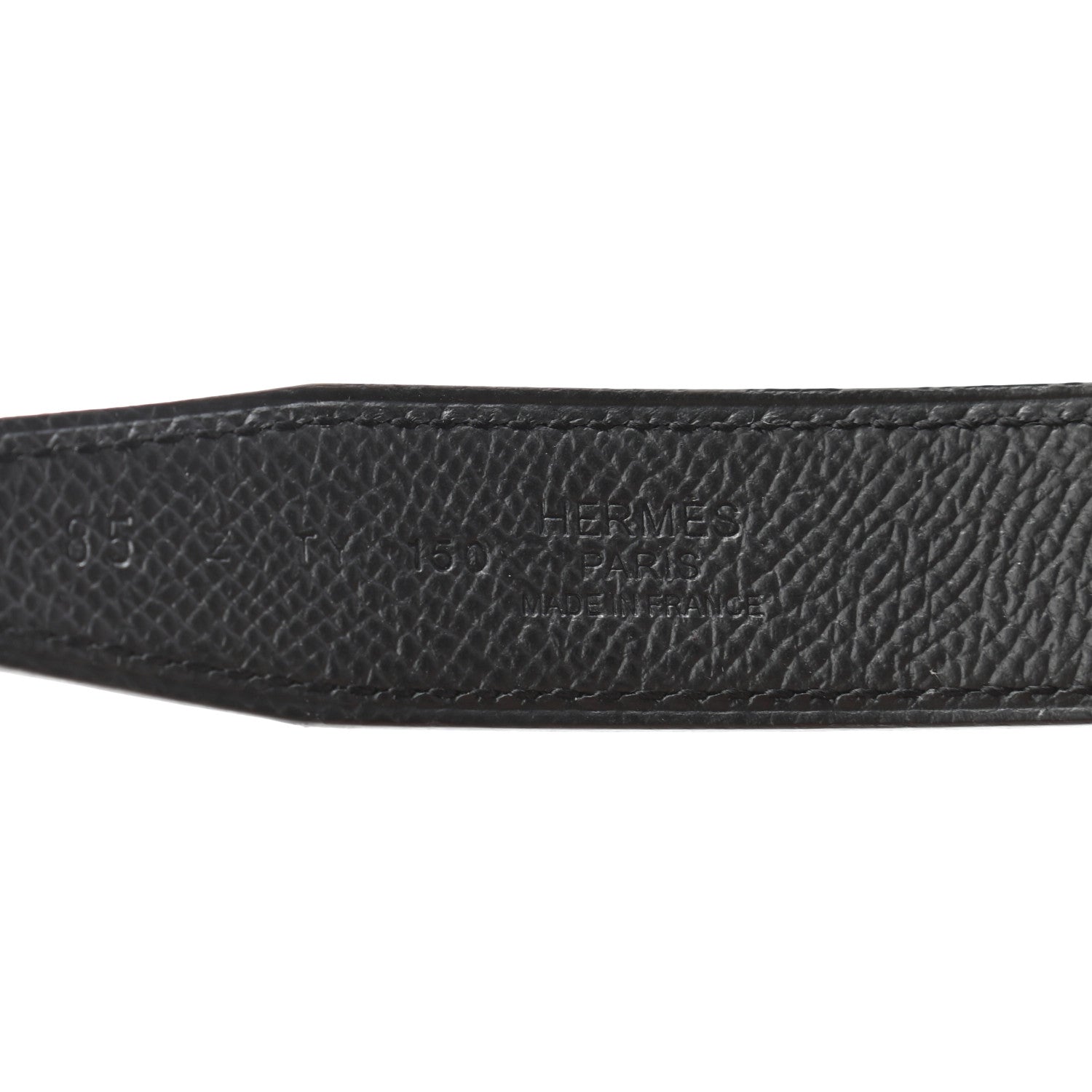 Hermes Swift Epsom 24mm Mini Constance Guilloche H Belt 85 Black Nata 6 of 7