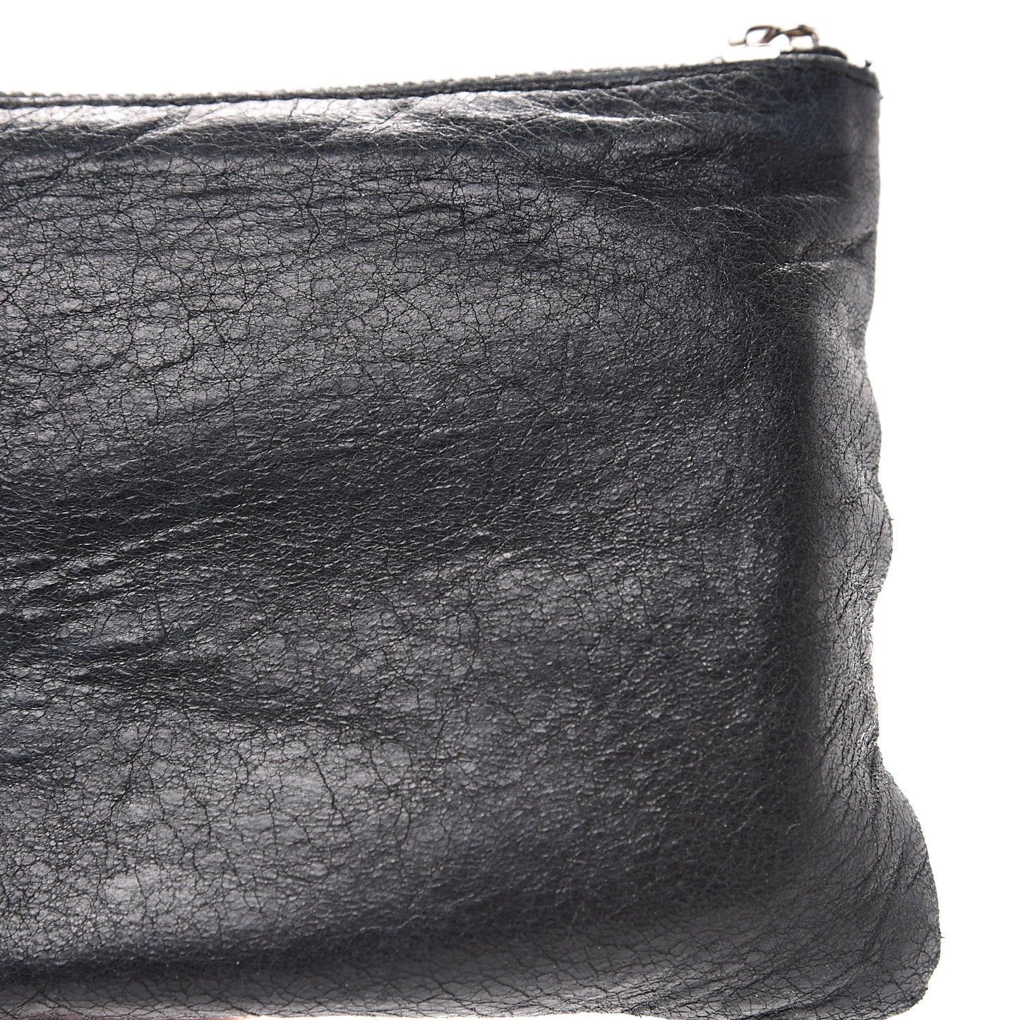 Agneau Giant 12 Silver Hardware M Porte-Monnaie Coin Purse Black
