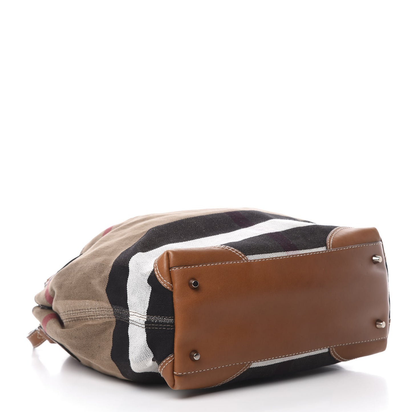Canvas Mega Check Medium Maidstone Saddle Brown