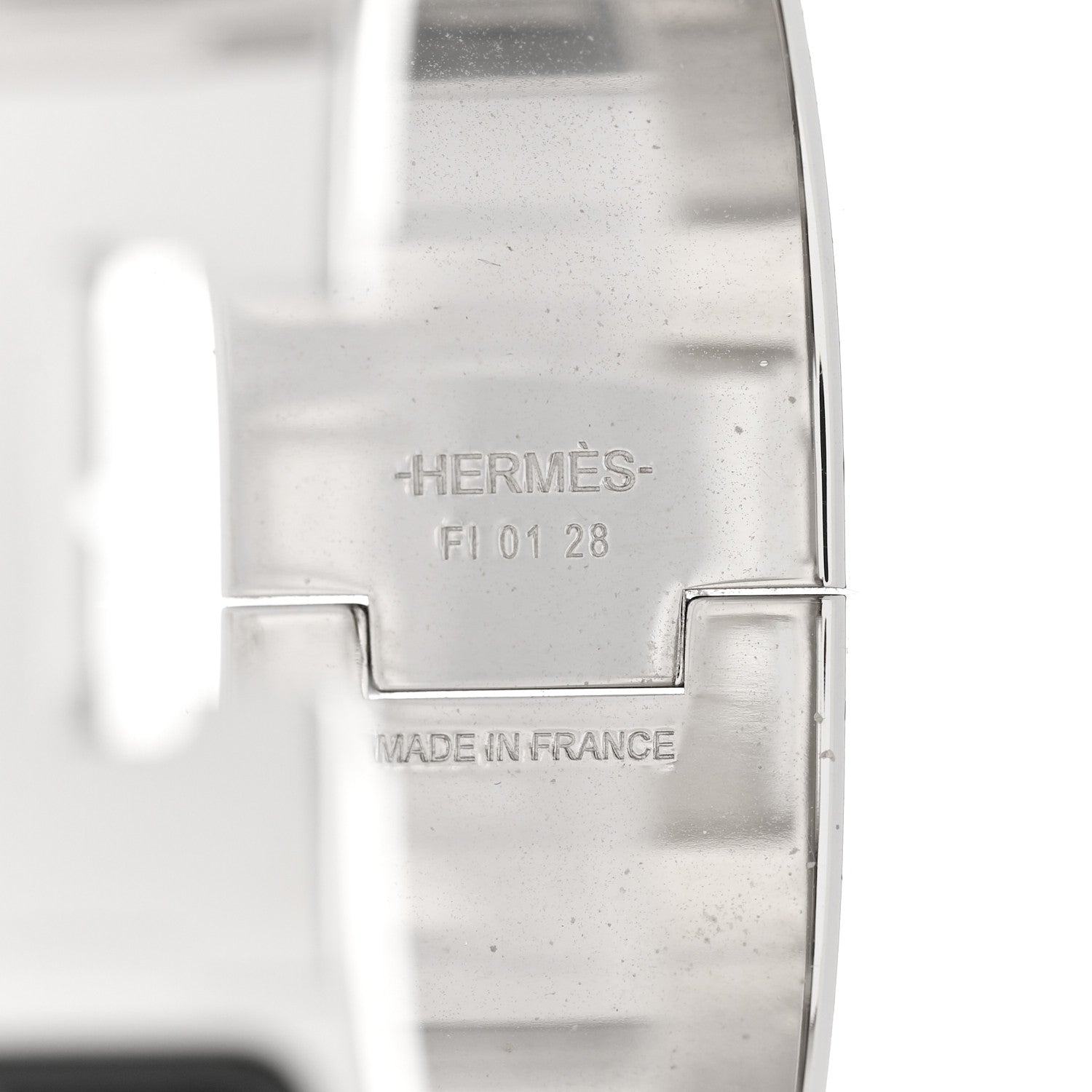 Hermes Enamel Wide Clic Clac H Bracelet PM Black 4 of 4