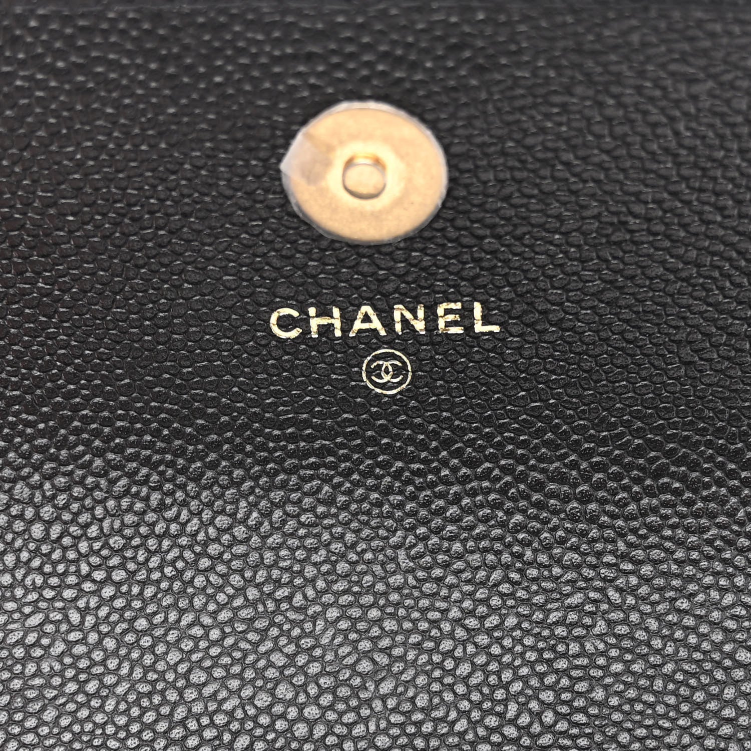 Chanel Caviar Quilted Sweetheart Clutch With Chain Black 6 of 12