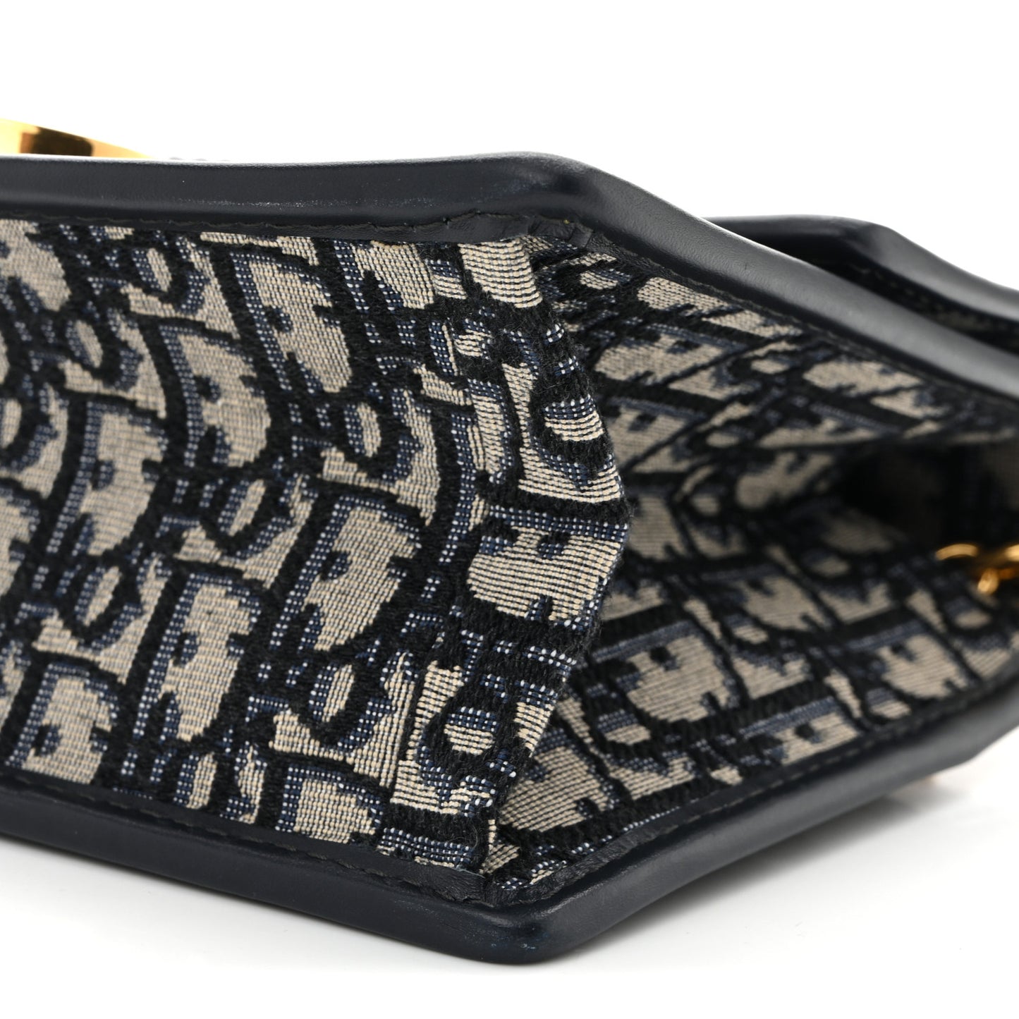 Oblique 30 Montaigne Chain Flap Bag Blue