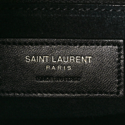 Saint Laurent Smooth Calfskin Le 5 A 7 Hobo Black 6 of 11