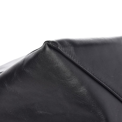 Celine Lambskin Horizontal Cabas Black 7 of 12
