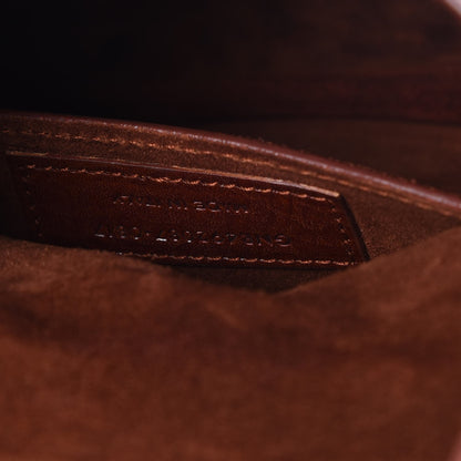 Saint Laurent Grained Calfskin Noe Belt Bag Cognac 7 of 8