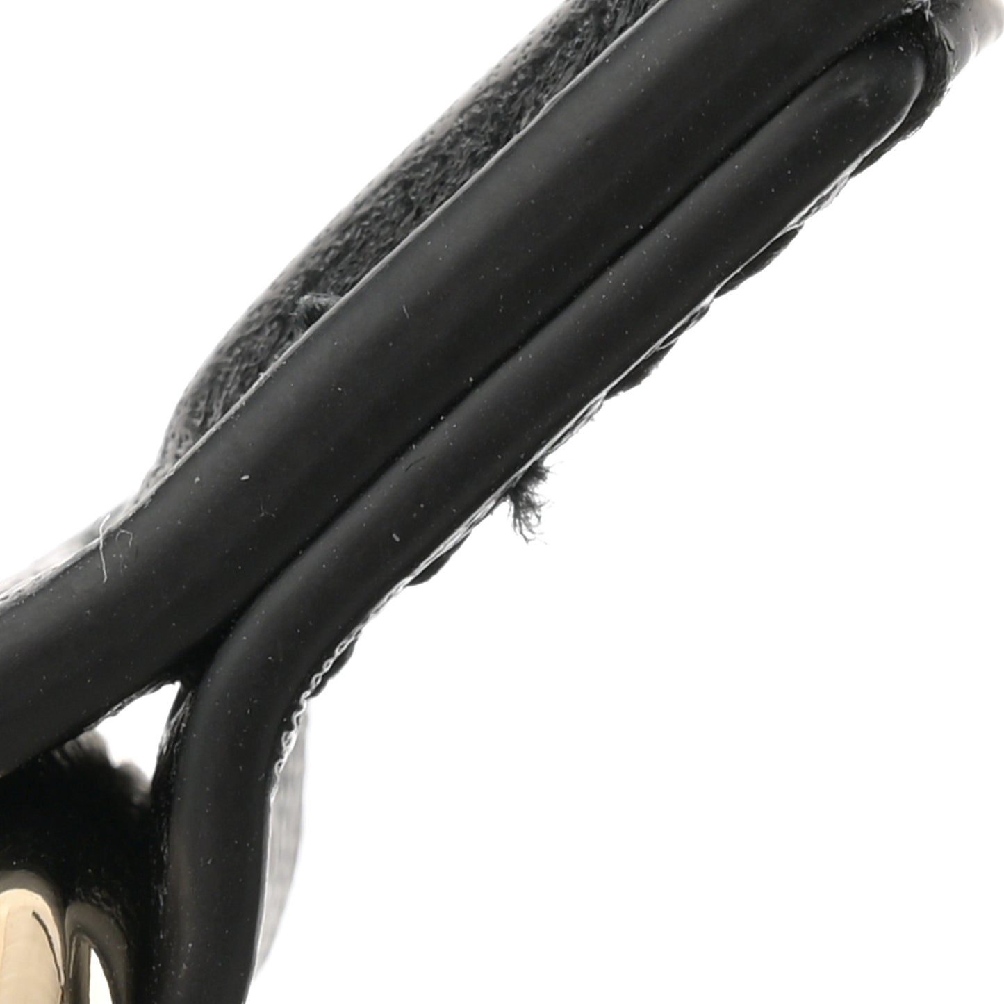 Lambskin Embossed Mini GG Milano Top Handle Shoulder Bag Black