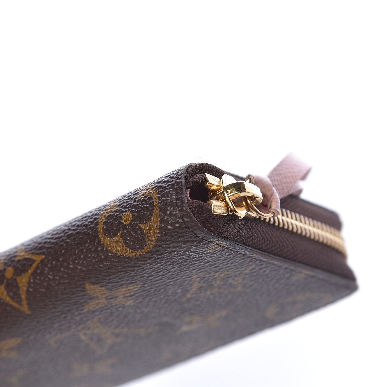 Louis Vuitton Monogram Clemence Wallet Rose Ballerine 8 of 11