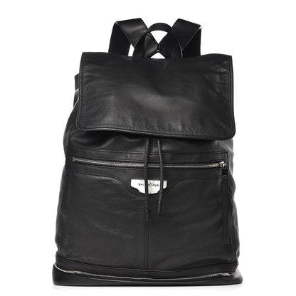 Balenciaga Agneau Classic Hardware Traveler Backpack Black 1 of 10