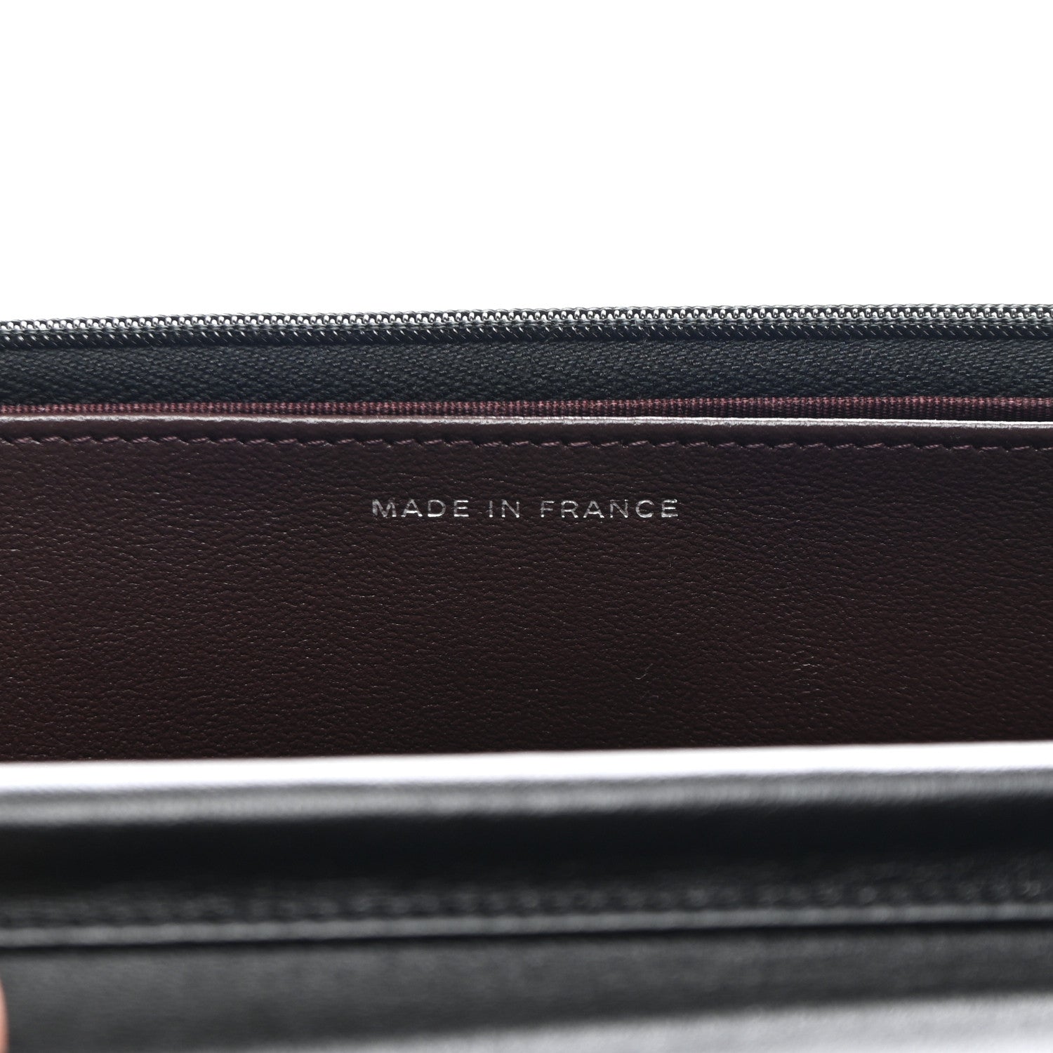 Chanel Lambskin Quilted Wallet On Chain WOC Black 7 of 13