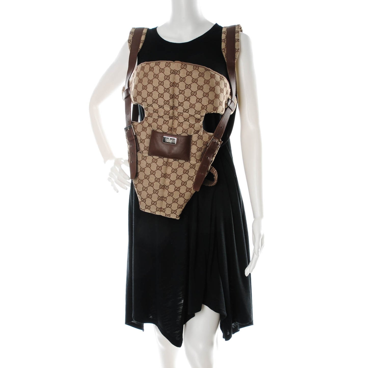 Monogram Baby Carrier Brown