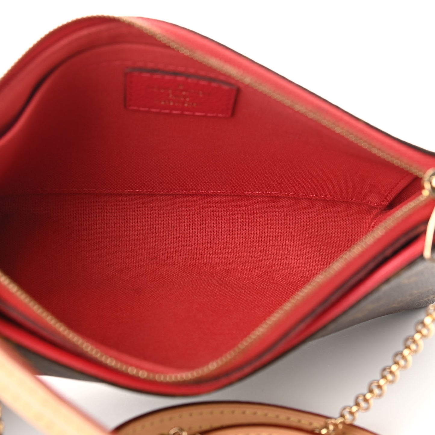 Monogram Pallas Clutch Cherry