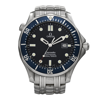 Omega Stainless Steel 41mm Seamaster Professional Quartz Watch Blue 2541.80.00 1 of 5