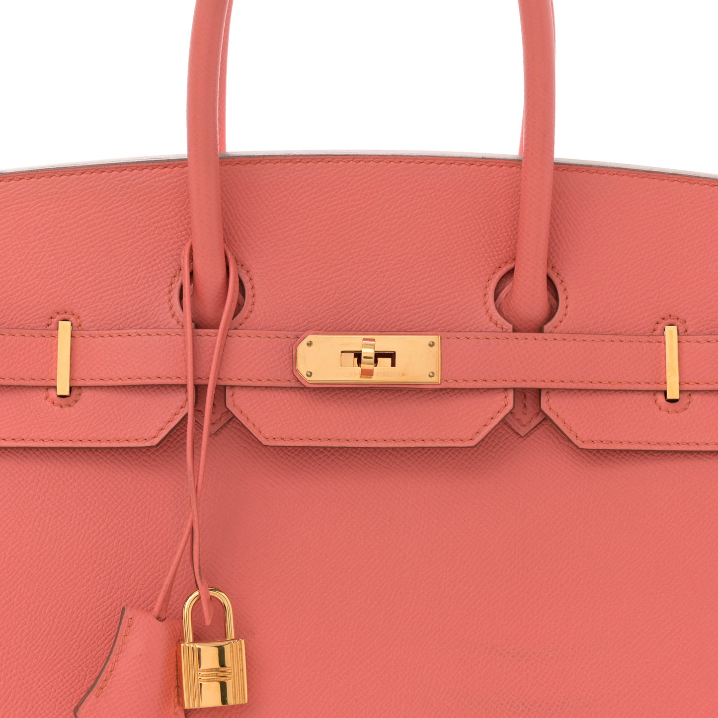 Epsom Birkin 35 Flamingo