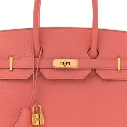 Hermes Epsom Birkin 35 Flamingo 8 of 14