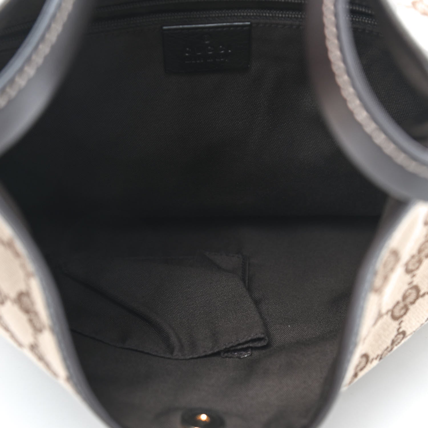 Gucci Monogram Medium New Britt Hobo Dark Brown 5 of 9